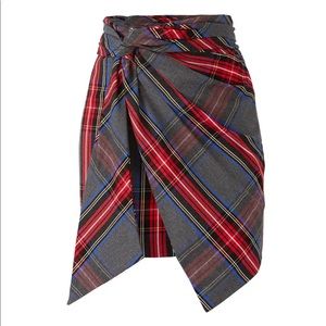 Petersyn Fiona Tartan Plaid Skirt